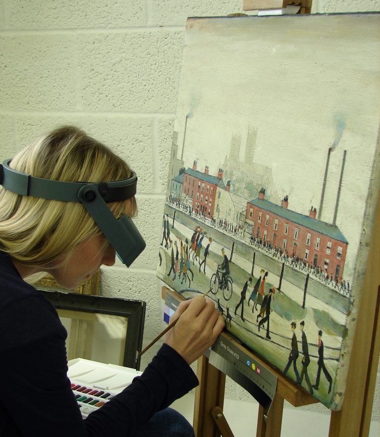 Easel paintings Hirst Conservation