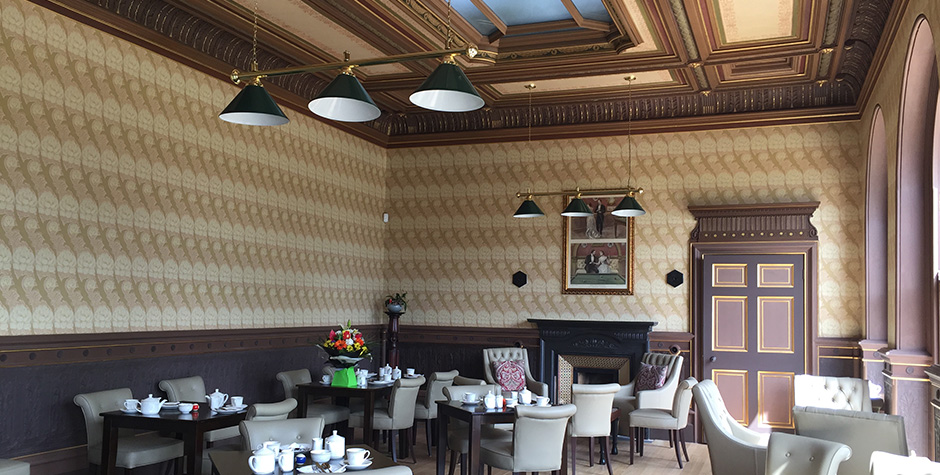 Delapré Abbey – Billiard Room now open within the Café