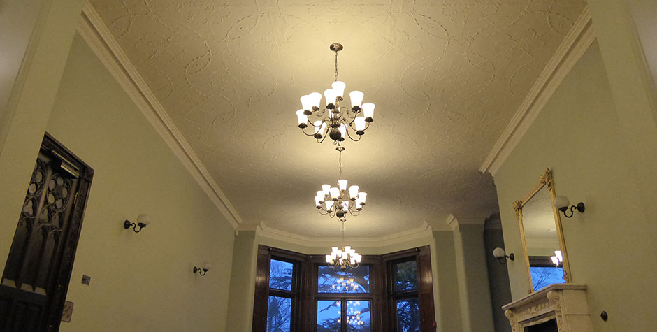 Insole Court, Cardiff: Ceiling Stabilisation